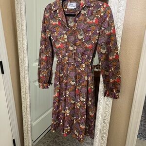 Floral Long Sleeve Dress